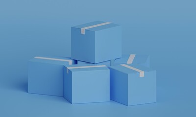 荷物、配達のイメージイラスト