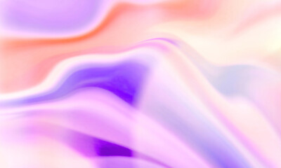 3d rendering Curve Dynamic watercolor texture blend Fluid Liquid Wallpaper. Light Pastel Cold Color Colorful Swirl Gradient Mesh. Bright Pink Vivid Vibrant Smooth Surface.