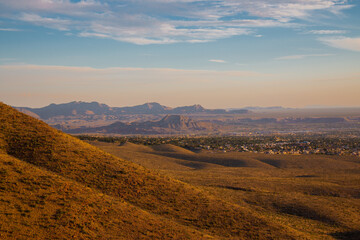 Sunset in the Mountains