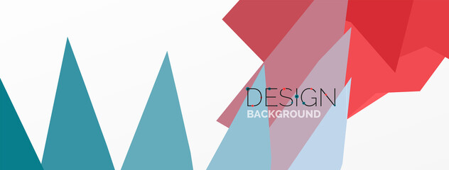 Background colorful shapes template. Wallpaper for concept of AI technology, blockchain, communication, 5G, science, business and technology