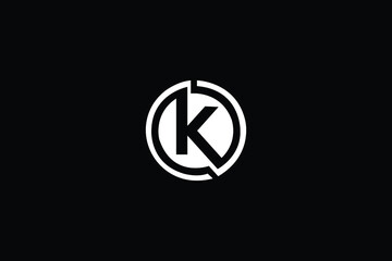 
Letter OK KO  Logo Alphabet Design Icon Vector Symbol - obrazy, fototapety, plakaty