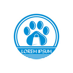 pets care logo , pets shop logo