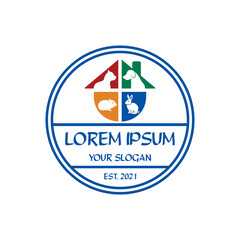 pets care logo , pets shop logo