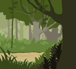 Forest illustration