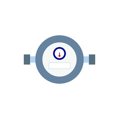 water meter vector for website symbol icon presentation