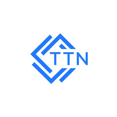TTN technology letter logo design on white  background. TTN creative initials technology letter logo concept. TTN technology letter design.