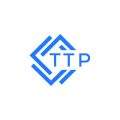 TTP technology letter logo design on white  background. TTP creative initials technology letter logo concept. TTP technology letter design.
