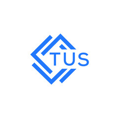 TUS technology letter logo design on white  background. TUS creative initials technology letter logo concept. TUS technology letter design.
