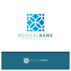 Abstract Leaf Luxury Logo Design. Creative flower Idea logos designs Vector illustration template