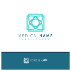 Abstract Leaf Luxury Logo Design. Creative flower Idea logos designs Vector illustration template