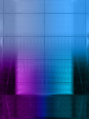 Abstract glitch art grid background image.