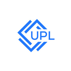 UPL technology letter logo design on white  background. UPL creative initials technology letter logo concept. UPL technology letter design.
