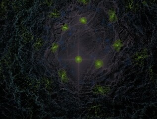 Imaginatory fractal abstract background Image