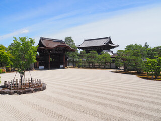 京都　仁和寺　寝殿南庭