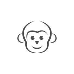 Menkey logo icon illustration