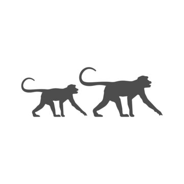 Menkey logo icon illustration