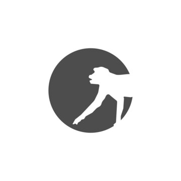 Menkey logo icon illustration