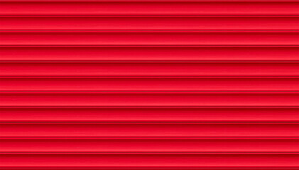 roller shutter door, front view