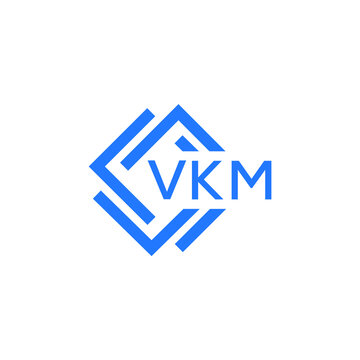 VKM technology letter logo design on white  background. VKM creative initials technology letter logo concept. VKM technology letter design.