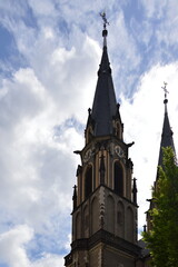 Fototapeta na wymiar Historische Kirche in der Altstadt von Bonn, Nordrhein - Westfalen