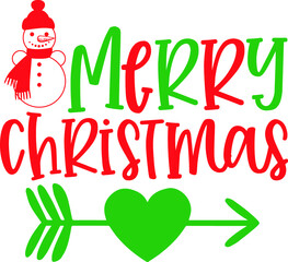 christmas t shirt and svg design