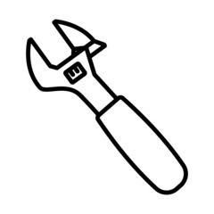 Adjustable Wrench Icon