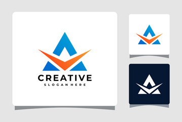 Letter A Logo Template Design Inspiration