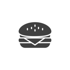 Burger vector icon