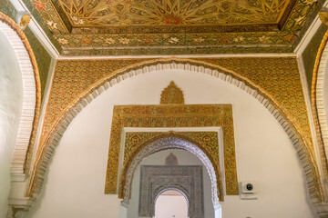 Royal Alcázar of Seville, a walled palatial complex built in different historical stages