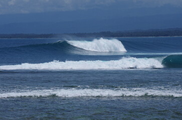Coastline near Ujung Bocur, Krui, Indonesia