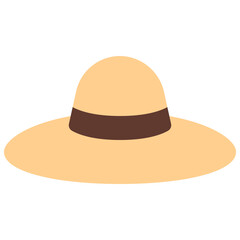 Beach Hat Icon