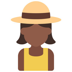 Summer Girl Icon