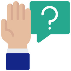 Question Hand Icon