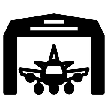 Hanger Glyph Icon