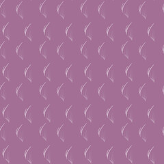Seamless pattern of blades of grass and plants on a purple background