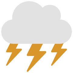 Thunder Cloud Icon