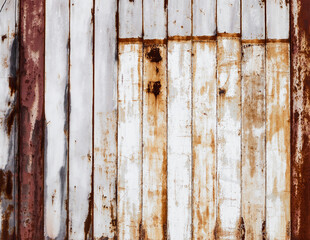 Abstract rusty metal sheet wall background, vintage style background