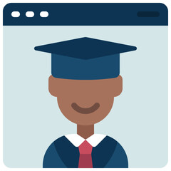 Online Student Icon