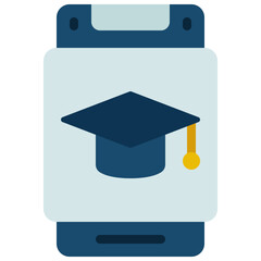 Mobile Educational App Icon