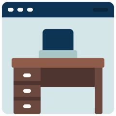 Student Desk Website Icon
