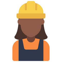 Female Worker Icon