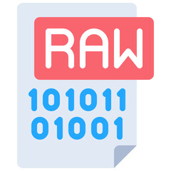 Raw Data File Icon