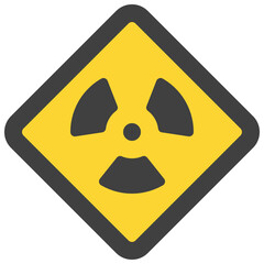 Fototapeta premium Nuclear Warning