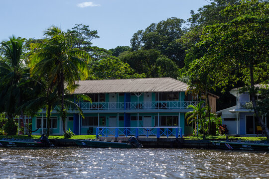 House in the river, Tortuguero, Costa Rica