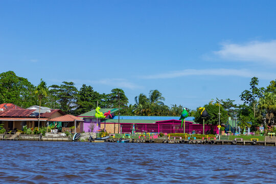 House in the river, Tortuguero, Costa Rica