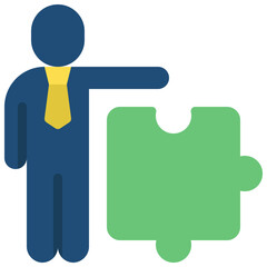Solutions Person Icon