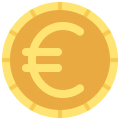 Euro Coin Icon