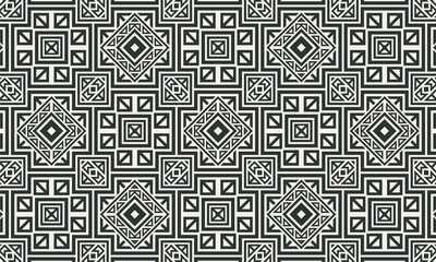 flat ornament line pattern design