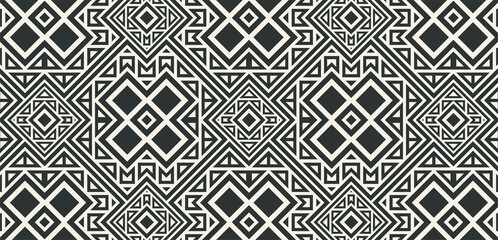 flat ornament line pattern design