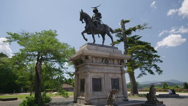 伊達政宗騎馬像 Date Masamune Equestrian Statue